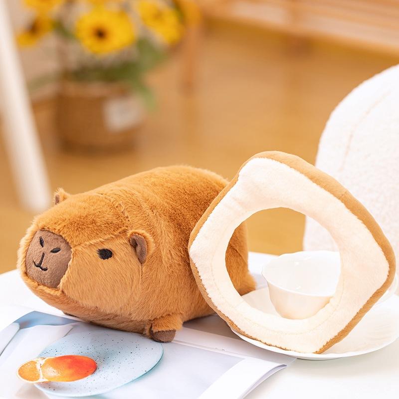 New Product Capybara Party Style Donut, Sunflower, Capibala Plush Toy Doll, Water Dolphin Mouse