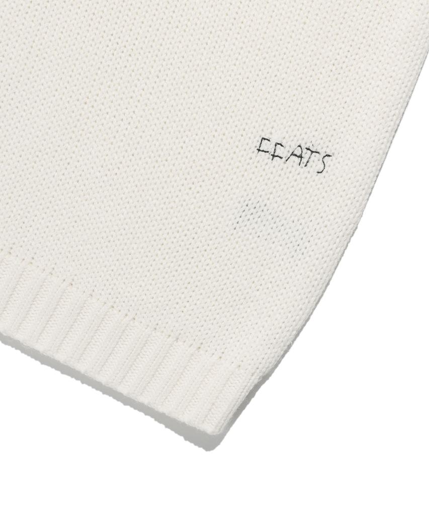 NICEGHOSTCLUB Ffats Sailor Pk Knit_Ivory(Ng2Efuk640A)
