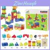 Magnetic Geometry Blocks For Kids With Abs Material And Multiple Construction Options For Learning