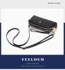 Γνήσιο Δερμάτινη Γυναικεία Τσάντα Crossbody - Νέα Μόδα Δερμάτινη Τσάντα Ώμου για Κινητό, Μεγάλη Τσάντα-Πορτοφόλι με Υφή Λίτσι, Μικρή Γυναικεία Τσάντα