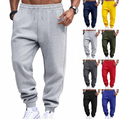 Four Seasons Thin Hair Circle Masculino Clássico Esportes Lazer Jogging Treinamento Fitness Calças de Moletom