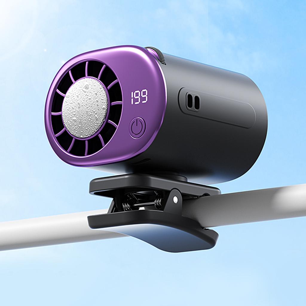 Hanging Neck Electric Cooling Fan USB Rechargeable High-speed Fan Portable High-quality Adjustable Fan For Outdoor Gadgets