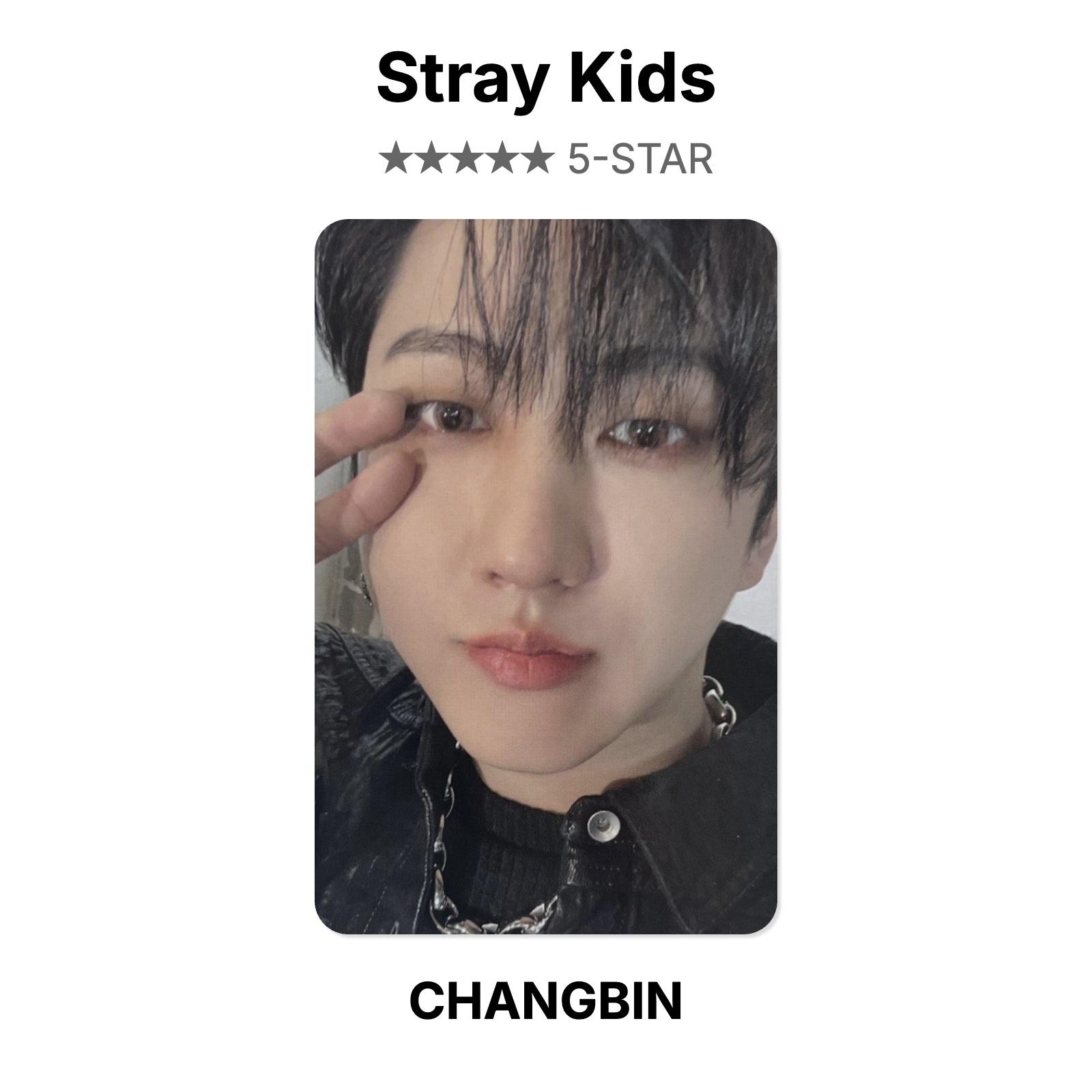 Stray Kids 5-STAR Official Photocard CHANGBIN
