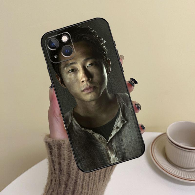 Glenn Maggie The Walking Dead Phone Case For iPhone 14 Pro Max 17 Air 16 15 11 12 13 Pro Max Mini 16 Plus 16e Cover Funda