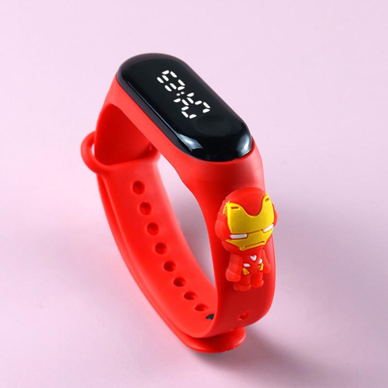 Cartoon  Electronic  Watch Life Waterproof Student Touch Screen Digital Led Watch (mi 3 Movement)