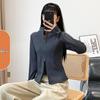 2026 Women's Yoga Jacket: New Style, Plus Velvet, Thick Warm, Long Sleeve, Stand Collar, Sport & Outdoor Fitness Top