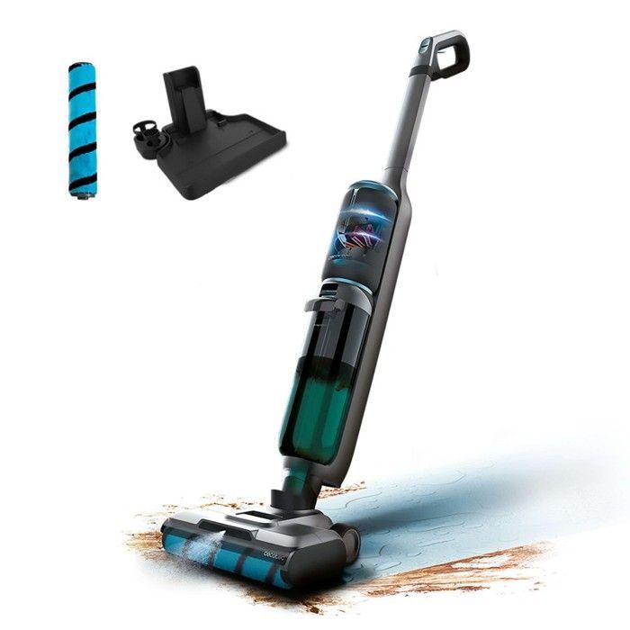 Balai Électrique - Cecotec - FreeGo Wash&Vacuum - 250 W - Autonomie 35 min - Réservoir 700 ml