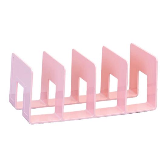 Bokholder Sklisikker bunnromsdesign Non-tumbling Uthulet Desktop Dokumentfilholder Deler Hjemmeforsyning