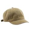 Short-brimmed Baseball Hat Men's Solid Color Washed Old Retro Versatile Street Trend Soft Top Cap Stylish Retro-inspired Cap