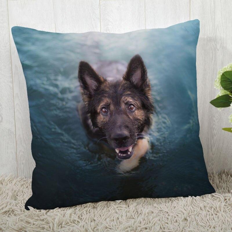 german shepherd throw pillow
