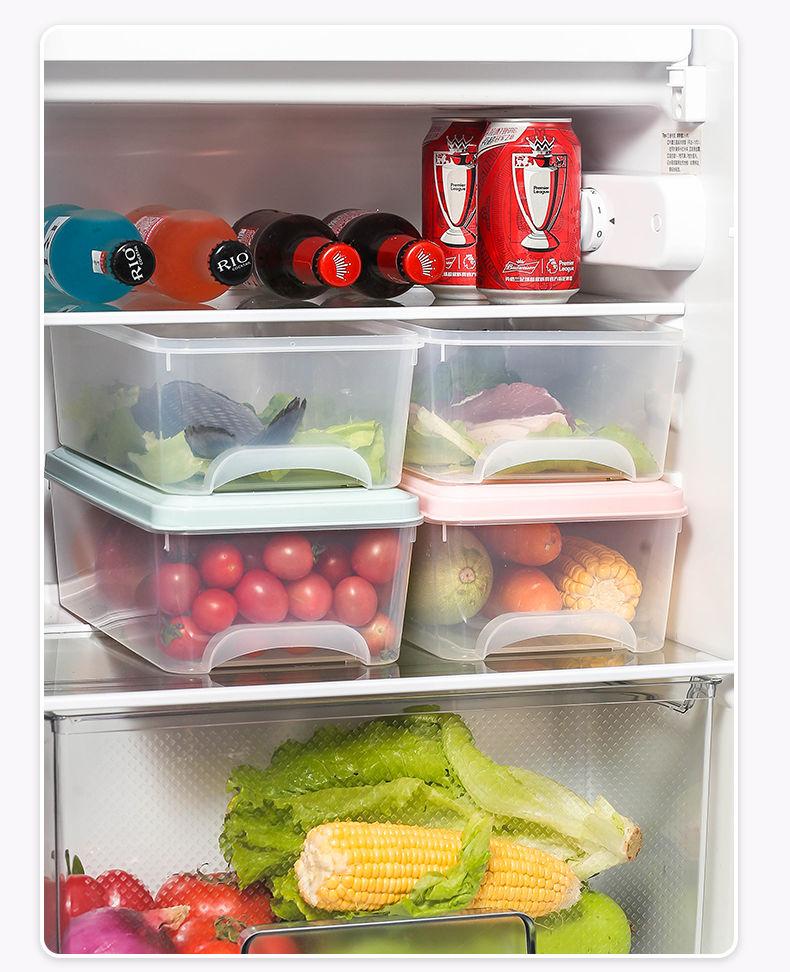 Thickened Refrigerator Storage Box Drawer Type Food Sealed Fresh-keeping Box Anti-flavor Fruit and Vegetable Storage Freezer Box