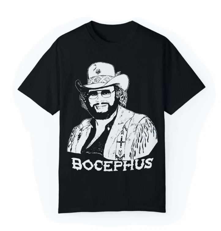 Unisex shirt Cotton Oversize Large Size Country Legend Tee – Hank Williams Jr. Bocephus Tour Shirt (2-Sided)