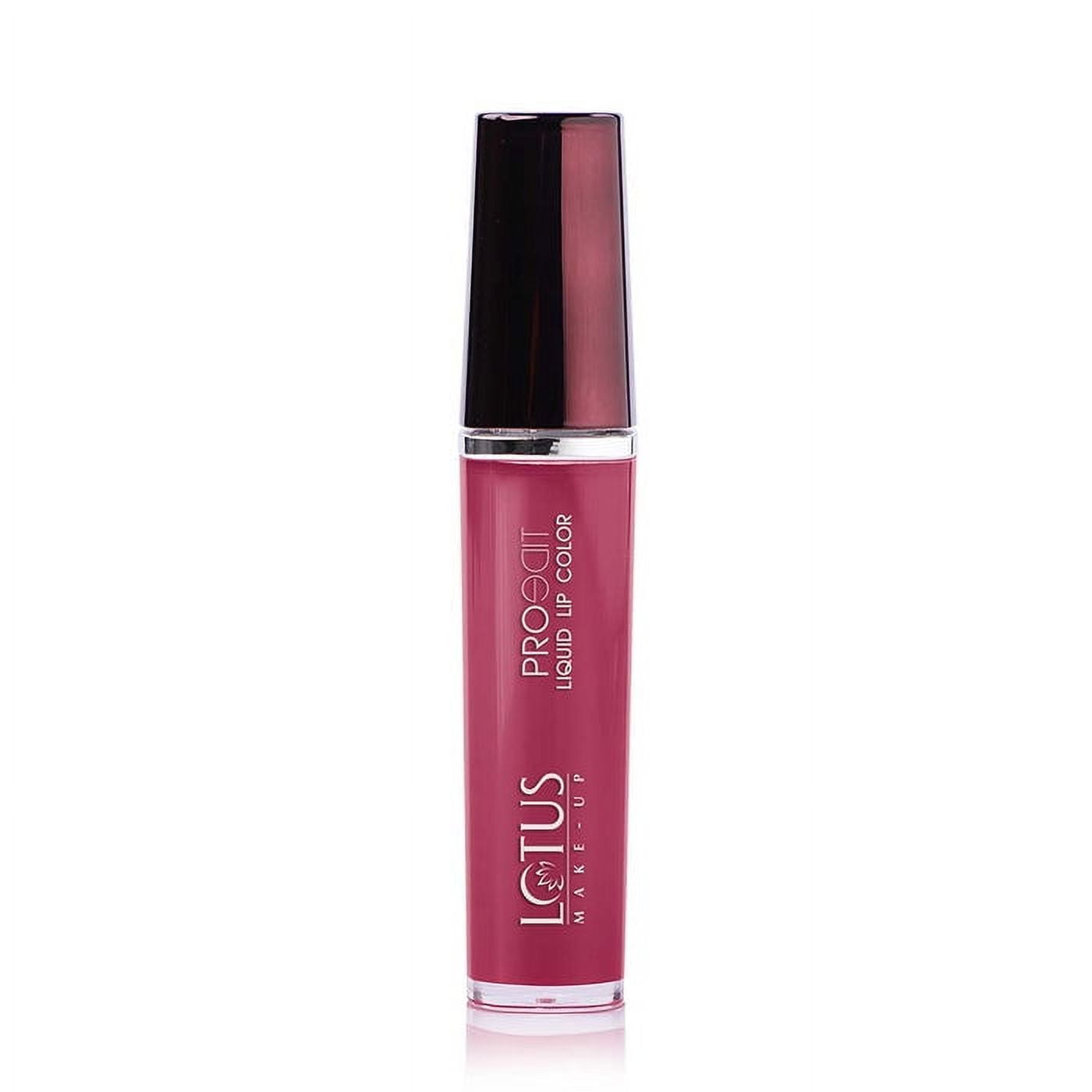 

Lotus Herbals PROEDIT Liquid Matte Lip Color Plum Noir 8g