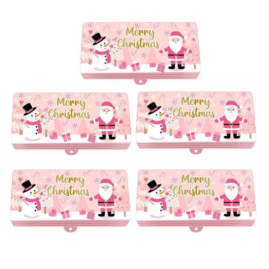 2026 Christmas Cash Gift Envelope 10-Slot Surprise Holder Festive Card Cash Wallet Personalized Gifts Fancy Red Tassel for Family Friends