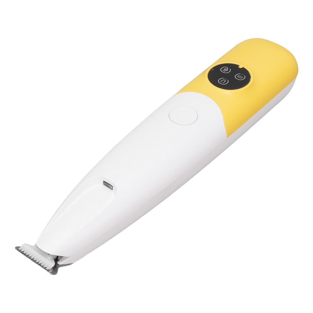 Pet Trimmer Rechargeable Cordless Foot Hair Grooming for Cats Dogs with Brush USB Cable