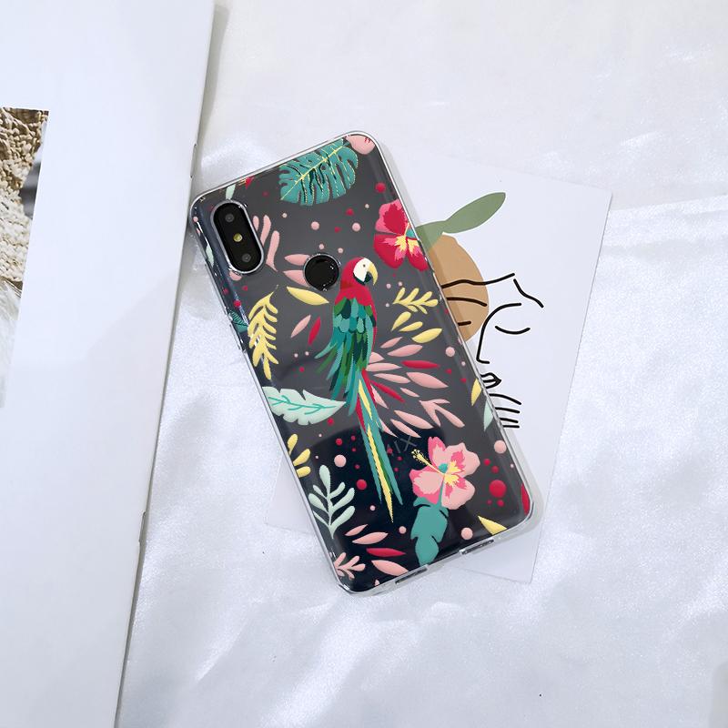 Weiche Handyhülle Silikon Für Xiaomi Mi Max Mix 1 2 2S 3 Ästhetischer Vogel Blume Hübscher Vogel Rückenabdeckung Für Xiaomi Mi Note 1 2 3