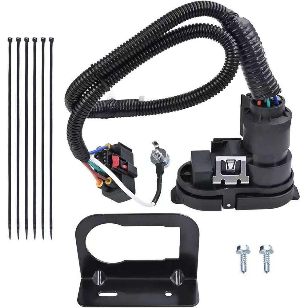 Vehicle Trailer Installation Tow Wiring Harness Trailer Connector OE 9L3Z-15A416-A Replacement Sealed Weatherproof Connector