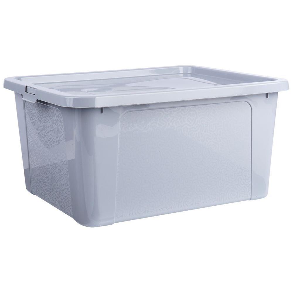 Plastic Storage Container Large Toy Box 20L Lid