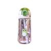 Water bottle summer high value straw children cute easy hand water cup student portable cartoon double drink outdoor sports cup