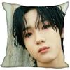 P1Harmony KPOP Cushion Cover Polyester Throw Pillow Case Super Soft Satin Fabric Cushion Cover Festive Home Decorative Cushions