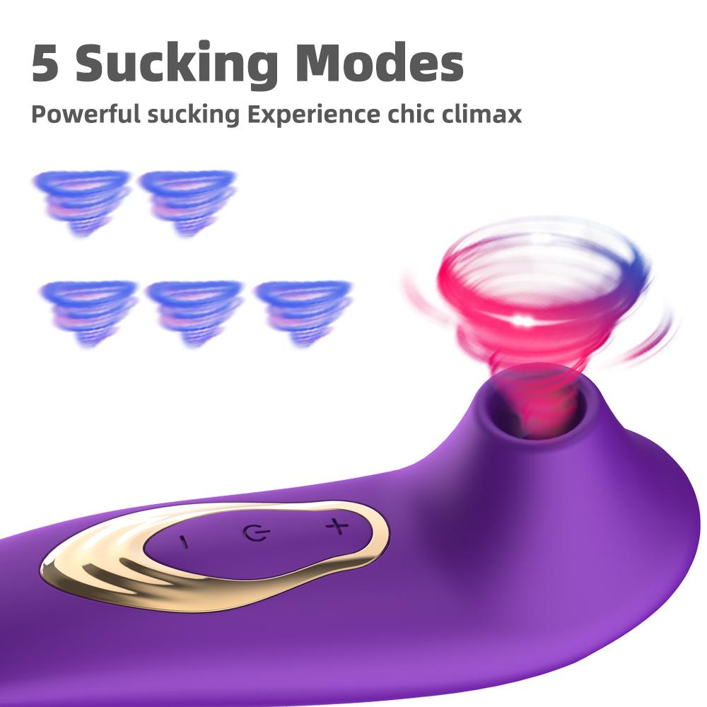 Powerful Clitoris Sucker Vagina Sucking Vibrator Female Nipple Oral Vacuum Stimulator Tidal Masturbator Sex Toys for Women 18+