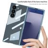Samsung Z Fold7 Mobile Phone Case Electroplated Pc Phantom Large Hole Transparent Fold7 Fold Screen Protection Case