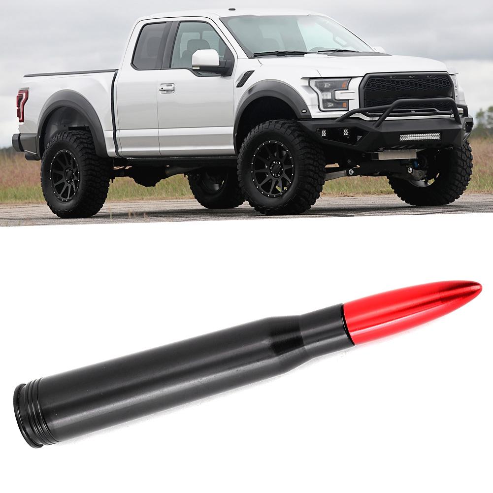 Vehicle External Antenna 50. Cal Bullet Ammo Shaped Antenna Kit Fit for Ford F150