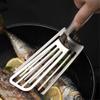 304 Stainless Steel Hollow Clamp Fish Spatula Clip Steak  Spatula For Buffets Bars Parties