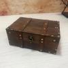 Wooden Decorative Box for Jewelry Storage and Display Cabinet Keepsakes Chest with Lock Mechanism Trinket Organiser