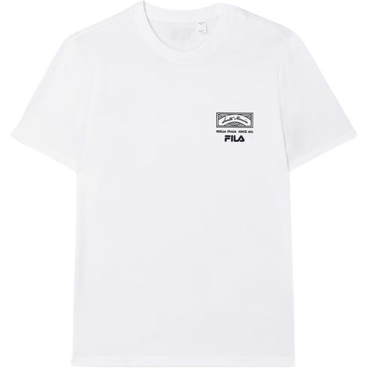 

New FILA T Shirt Men s Standard White F11M448104F-WT 190/112B/XXXXL