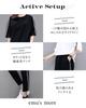 More Sportswear Pants and and Short Side Cropped Loose Training Size M M's Women's Set, T-Shirt, Summer, Autumn, Spring, Lightweight, Sleeve,