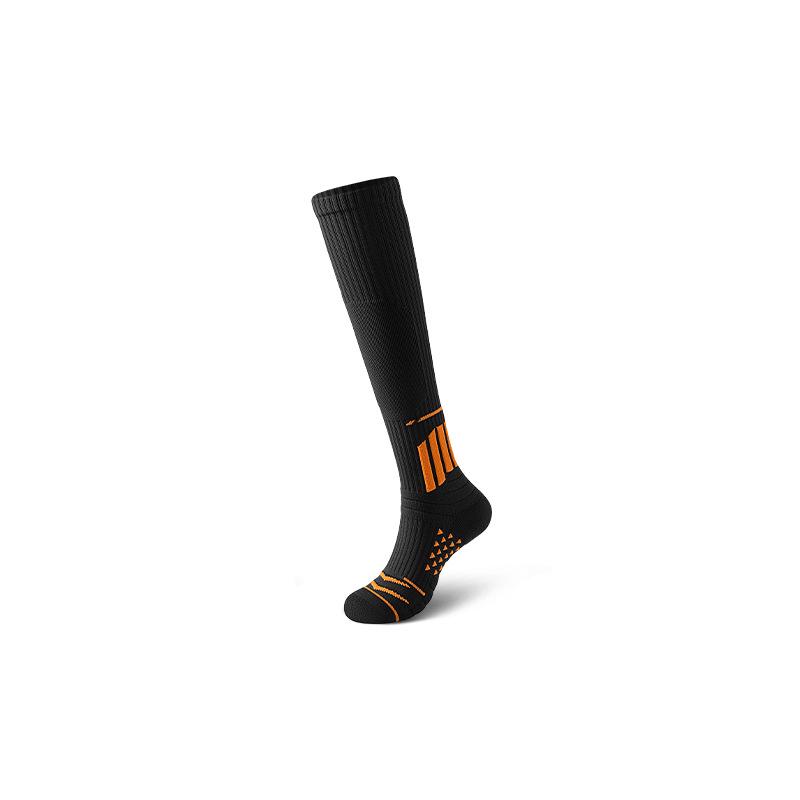 Men's Thickened Towel Bottom Long Football Socks - Ideal for Training, Running, Mountaineering, and Badminton.