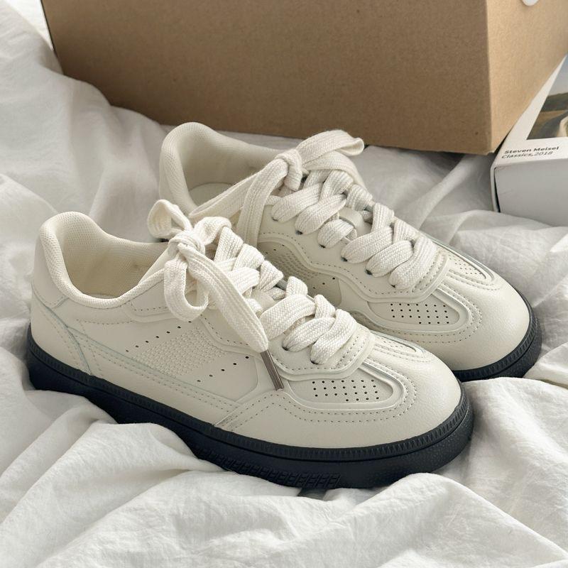 Board shoes spring and autumn new thick-soled casual moral training shoes breathable thin sports