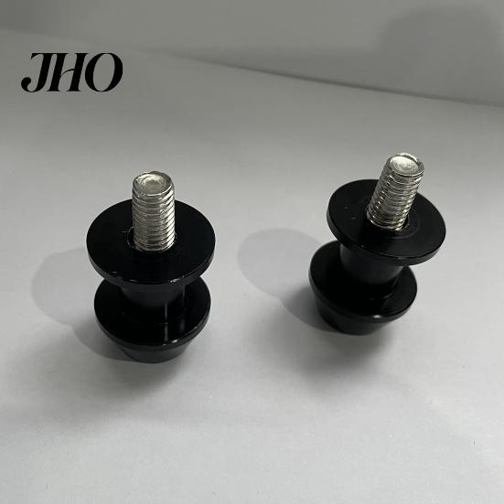 2 Pezzi Universali M8 Lega di Alluminio Moto Bobine Forcellone Cavalletto Paddock