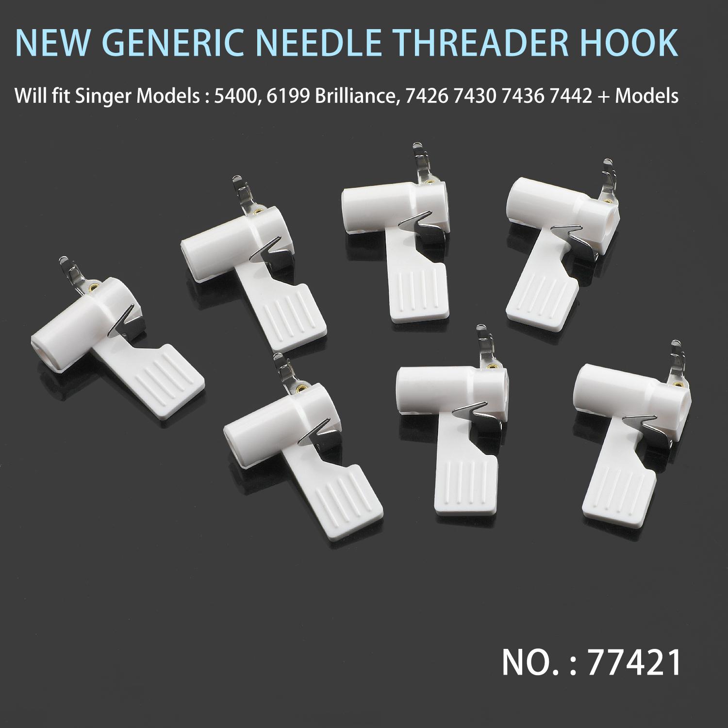 Sewing Machines Needle Threader Hook # 270077421, 77421 Fit for Singer 7422-7470 140Q 2639 2662 5400 5500 6199 77421