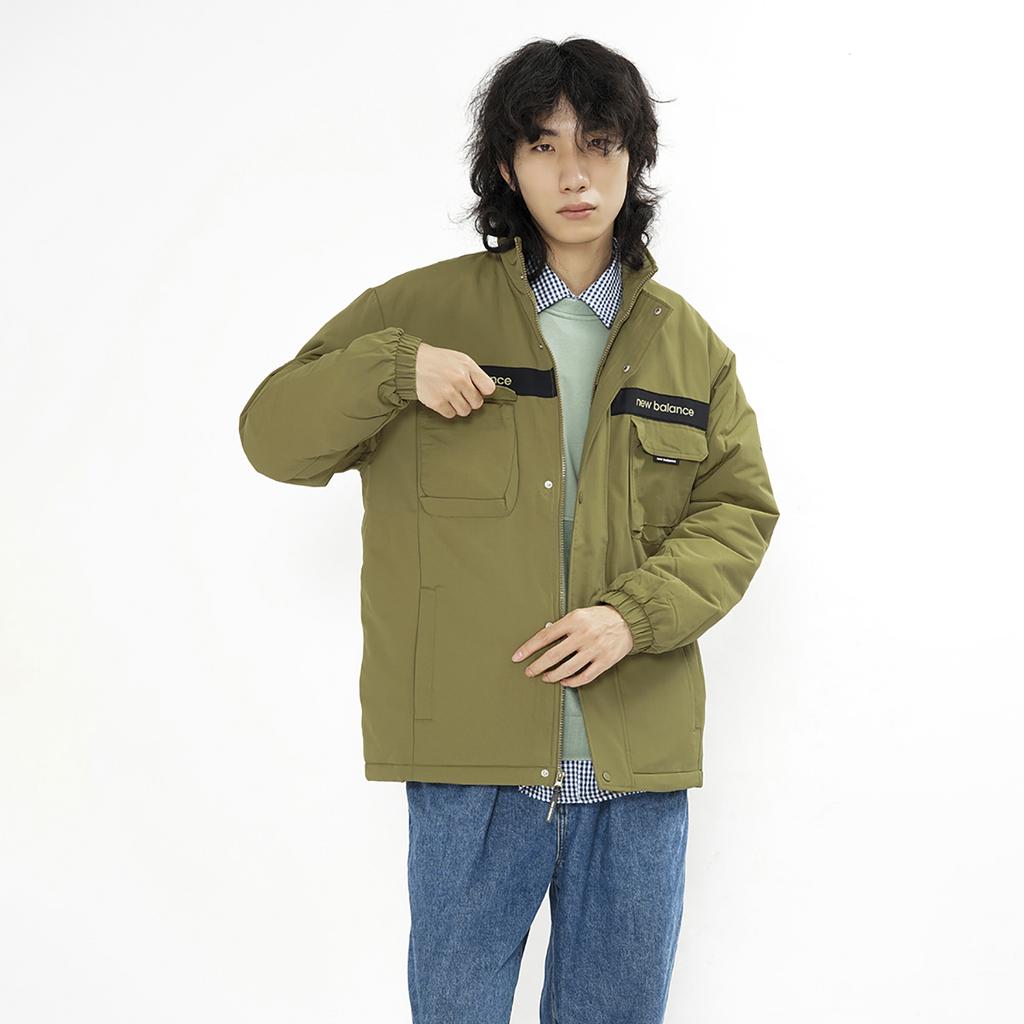 New Balance Puffer Jacket Men's Olive AMJ14311-OV