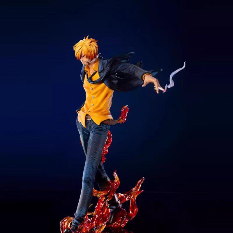 Фигурка One Piece, Санджи на показе мод, Санджи мечты, Черная нога Санджи, анимационный периферийный модельный орнамент статуэтка