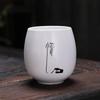Ceramic Single Cup Coffeeware Teaware Kung Fu Tea Accessories Cups Kitchen Dining Bar Home Garden