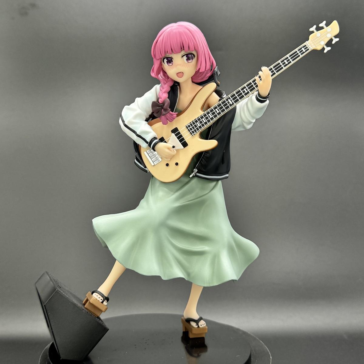 

Anime BOCCHI THE ROCK! Figure Kikuri Hiroi 1/7 WAVE Anime Girl PVC Action Figure Plaything Game Statue Adult Collection Model Doll No Retail Box