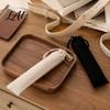 Portable Cutlery Storage for Picnic Drawstring Bag Reusable Utensil Pouch Washable Eco Friendly Travel Organizer Chopsticks Spoons And Straws Holder