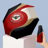 Brentford Football Pattern Printed Mini 5 Folds 8 Ribs Compact Umbrella Windproof Waterproof Lightweight Portable Folding