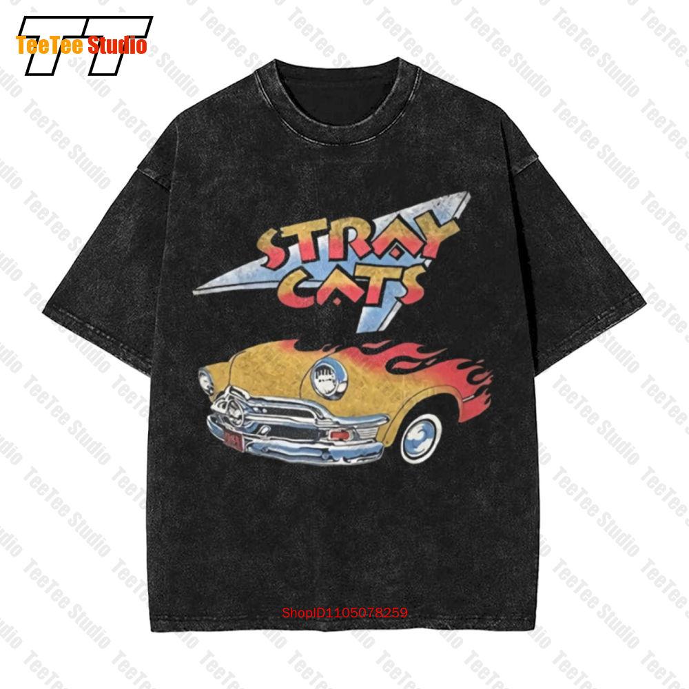 Stray Cats Vintage Oversized TShirt SWNZ S