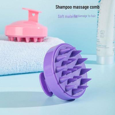 Silicone Scalp Massager: Shampoo Brush & Hair Comb for Adults