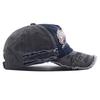 Baseball Cotton Washed Stitching Stitched Embroidered Alphabet School Old Vintage Caps Women Men Adjustable Casual Y2K Hat Hip Hop Urban Street