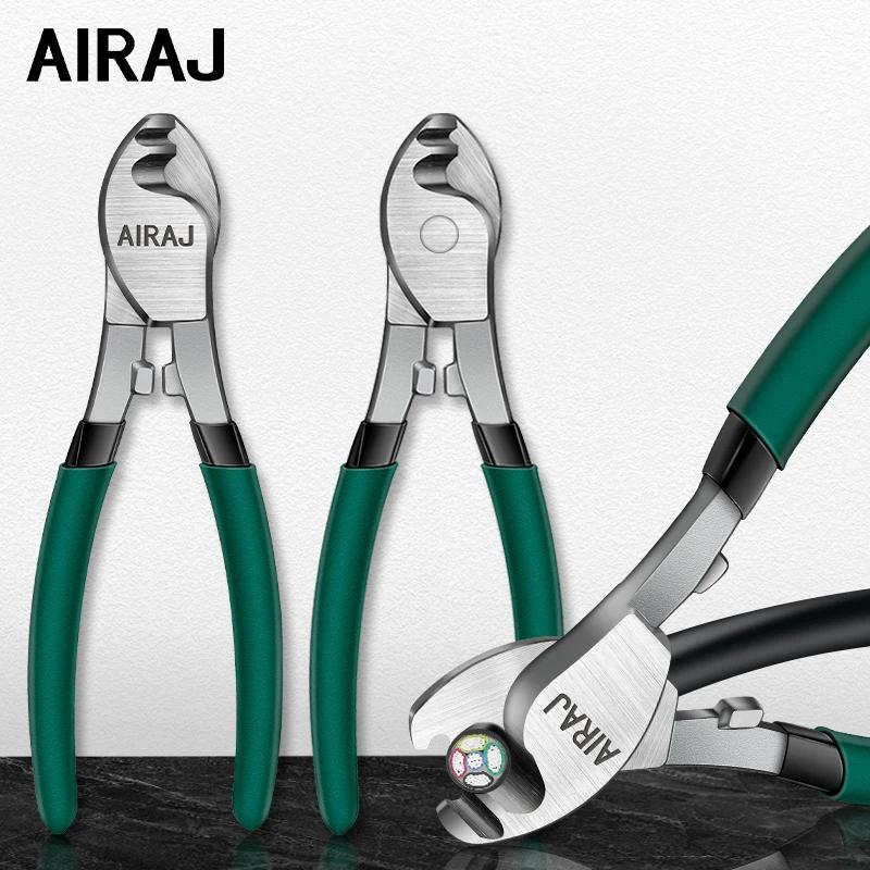 AIRAJ Multifunkční odizolovač drátů 6/10 palců Mechanické elektrikářské průmyslové kleště na kabely Protiskluzové odolné kleště DIY Ruční nářadí