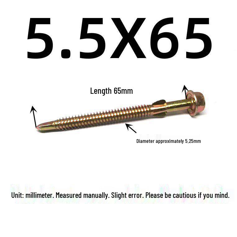 National Standard Self-Drilling Ear Clip Screw for Resin Tile