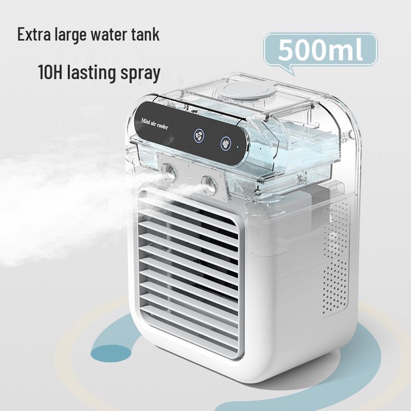 Portable Mini Air Cooler & Spray Fan