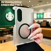 Matte Translucent Hinge Protection Case for Samsung Galaxy Z Fold 8 Ultra Fold 8 7 6 Splicing Color Magnetic Cover