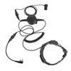 Throat Microphone Headset Clear Sound Extension Neck Mic with K Type Connector for KENWOOD KPG TH