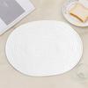 Insulation Pad Attractive Japanese Style Thickened Woven Mat Insulation Place Mat Home Decor Insulation Pad Household Supplies